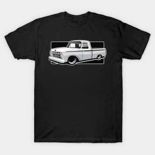 1961-66 fourth gen truck corner mint BW T-Shirt